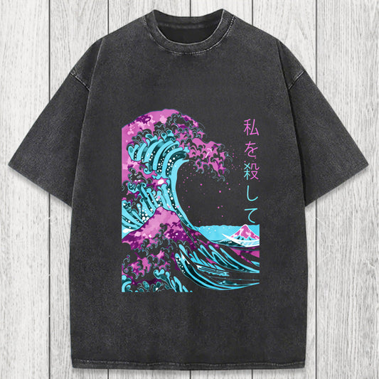 Tokyosol Ocean Kanagawa Washed T-Shirt