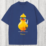 Tokyosol Peace Duck Washed T-Shirt