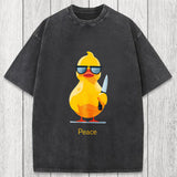 Tokyosol Peace Duck Washed T-Shirt