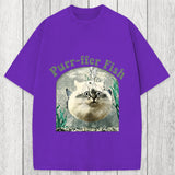 Tokyosol Purr-ffer Fish Cat Washed T-Shirt