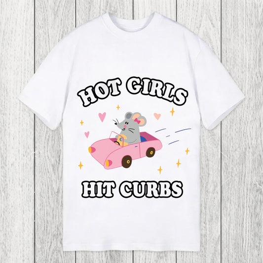 Tokyosol Hot Girls Hit Curbs Classic T-Shirt