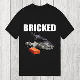 Tokyosol Bricked Funny Cat Knocked Out Classic T-Shirt