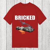 Tokyosol Bricked Funny Cat Knocked Out Classic T-Shirt