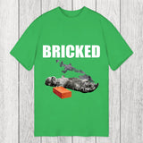 Tokyosol Bricked Funny Cat Knocked Out Classic T-Shirt