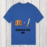 Tokyosol Grilled Cheese And Cigarette Meme Classic T-Shirt