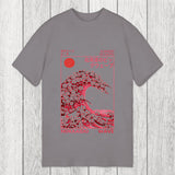 Tokyosol Hokkaido Wave Sakura Classic T-Shirt