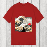 Tokyosol Bruh Cat Great Wave Classic T-Shirt