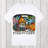 Tokyosol Fish And Chips Classic T-Shirt