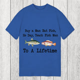 Tokyosol Buy a Man Eat Fish Classic T-Shirt