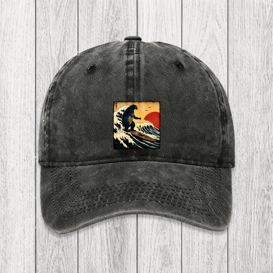 Tokyosol The Great Wave Washed Cap