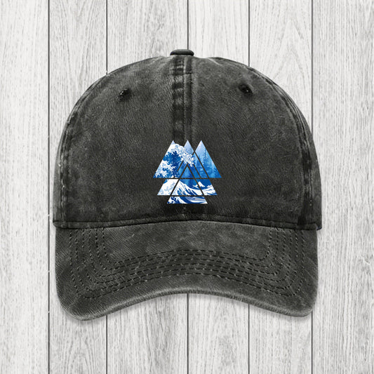 Tokyosol The Great Wave Washed Cap