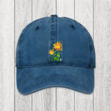 Tokyosol Retro Chrysanthemum Washed Cap