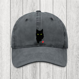 Tokyosol Cat Sharp Gaze Washed Cap