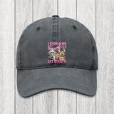 Tokyosol Lesbians Eat What?! Funny Washed Cap