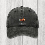 Tokyosol Fish Looking For Son Washed Cap