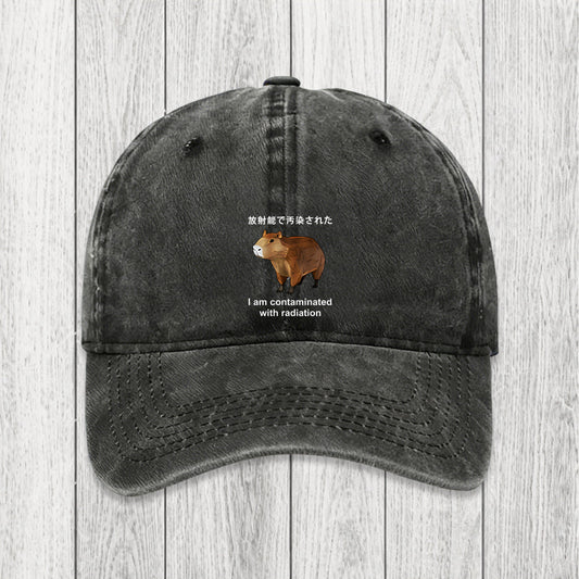 Tokyosol Capybara Contaminated By Radiation Washed Cap