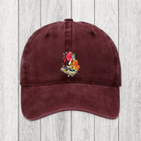 Tokyosol Japanese Geisha DJ Skull Washed Cap