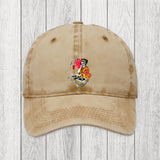 Tokyosol Japanese Geisha DJ Skull Washed Cap