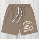 Tokyosol Japan Tsukiji Fish Market Washed Shorts