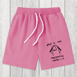 Tokyosol What Is Even Happening Washed Shorts