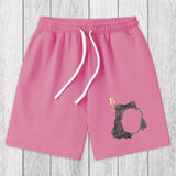 Tokyosol Matsumoto Hoji Woodblock Print Frog Washed Shorts