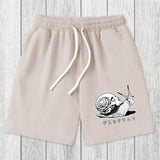 Tokyosol Death Snail Manga Washed Shorts