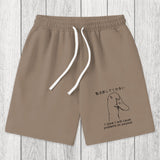 Tokyosol Stupid Goose Funny Washed Shorts