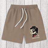 Tokyosol Chinese Spirit Cat Washed Shorts