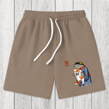 Tokyosol The Frog Holds The Cat Washed Shorts