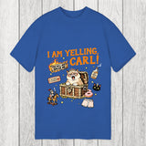 Tokyosol I am Yelling Carl Funny Cat Meme Classic T-Shirt