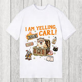 Tokyosol I am Yelling Carl Funny Cat Meme Classic T-Shirt