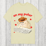Tokyosol Funny Cat Meme On My Puter Classic T-Shirt