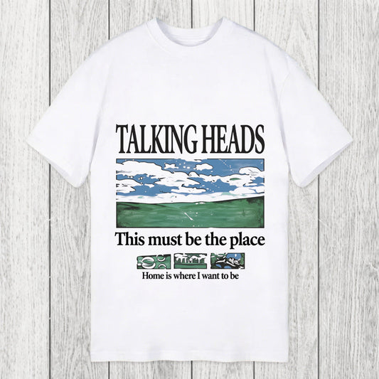 Tokyosol Talking Heads This Must Be the Place Lyric Classic T-Shirt