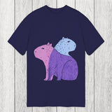 Tokyosol Double Capybaras Classic T-Shirt