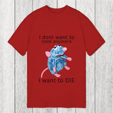 Tokyosol I Don't Want To Cook Anymore I Want To Die Rat Classic T-Shirt