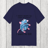 Tokyosol I Don't Want To Cook Anymore I Want To Die Rat Classic T-Shirt