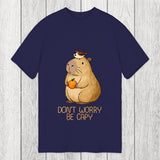 Tokyosol Capybaras Don't Worry Classic T-Shirt
