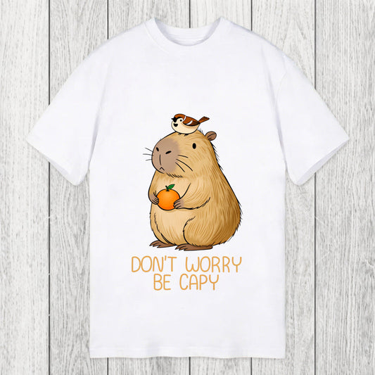 Tokyosol Capybaras Don't Worry Classic T-Shirt