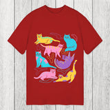 Tokyosol Colourful Cats Classic T-Shirt