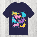 Tokyosol Colourful Cats Classic T-Shirt