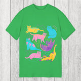 Tokyosol Colourful Cats Classic T-Shirt