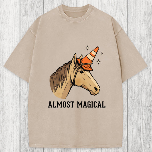Tokyosol Almost Magical Horse Washed T-Shirt