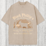 Tokyosol Black Phillip Bed & Breakfast Washed T-Shirt