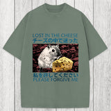 Tokyosol Lost in Cheese Japanese Rat Washed T-Shirt