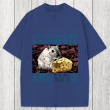 Tokyosol Lost in Cheese Japanese Rat Washed T-Shirt