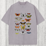Tokyosol Butterfly History Washed T-Shirt