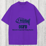 Tokyosol OCFD Funny Fishing Washed T-Shirt
