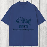Tokyosol OCFD Funny Fishing Washed T-Shirt