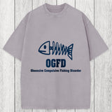 Tokyosol OCFD Funny Fishing Washed T-Shirt