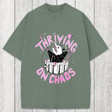 Tokyosol Thriving On Chaos Angry Possum Washed T-Shirt